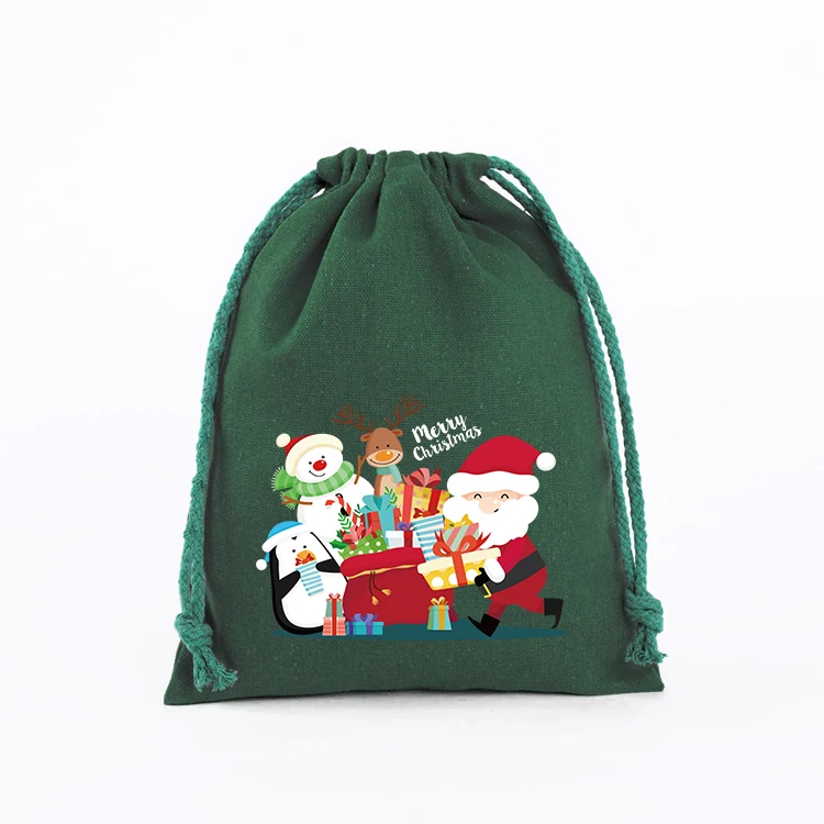 

CG041 Wholesale colorful environmentally friendly storage bags canvas drawstring shopping bag custom logo