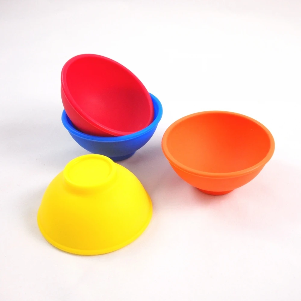 Silicone Mini Pinch Bowls Silicone Facial Mask Bowl Silicone Mixing 