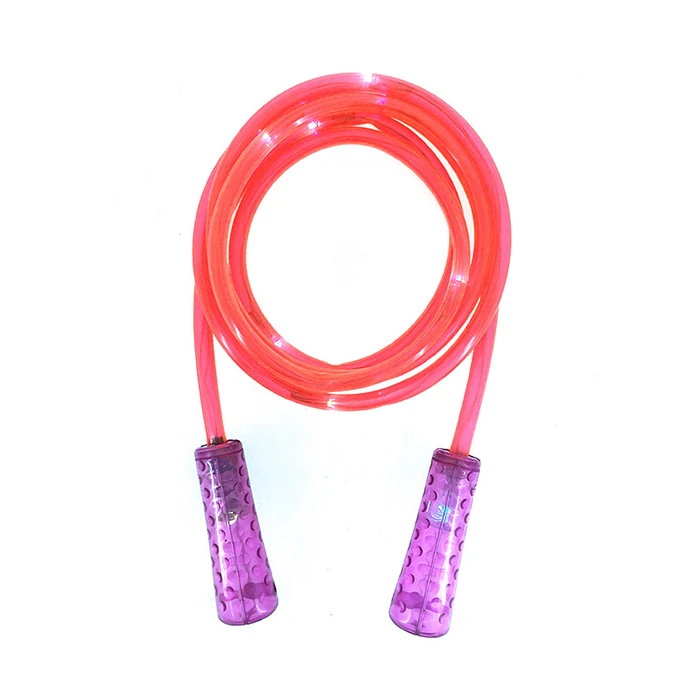 

LED light children wholesale cheap hot sale home fitness sports child toy pvc jump ropes led jump rope, Red,blue,green