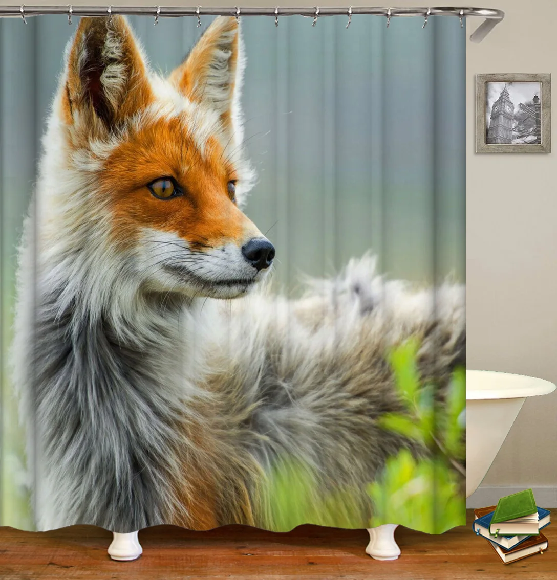 

Drop Shipping Door Decorations Bathroom Curtain Polyester Waterproof Print 180x180 Shower Curtains/, Customized color