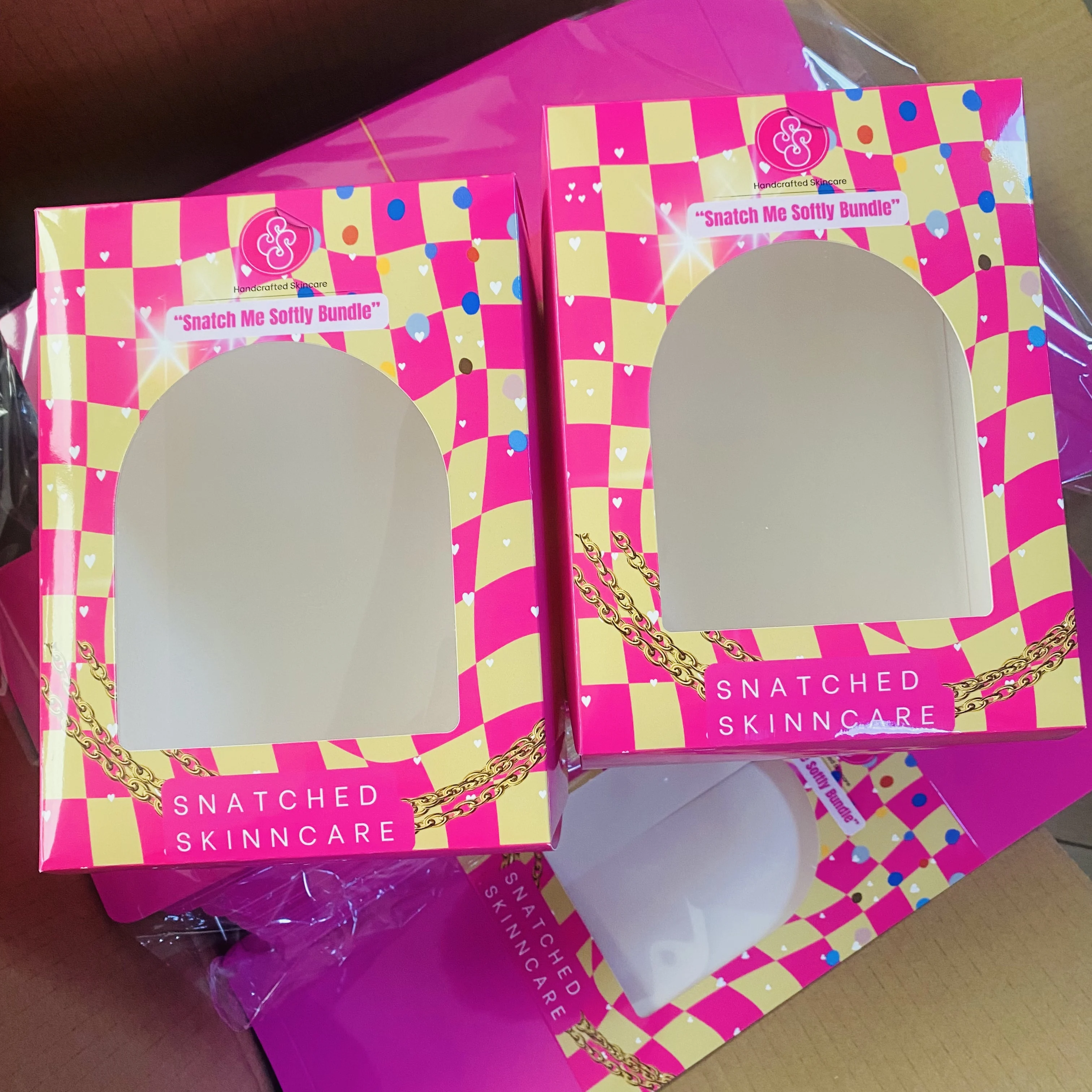 Custom Retail Skin Care Box Packaging Printed Folding Cosmetic Beauty Paper Card Box