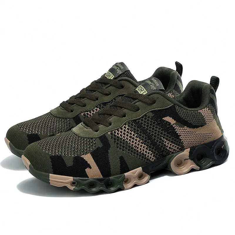 

2021 Mesh Breathable summer latest Running gym shoes for women Army Green Autumn winter ladies upper Sneaker
