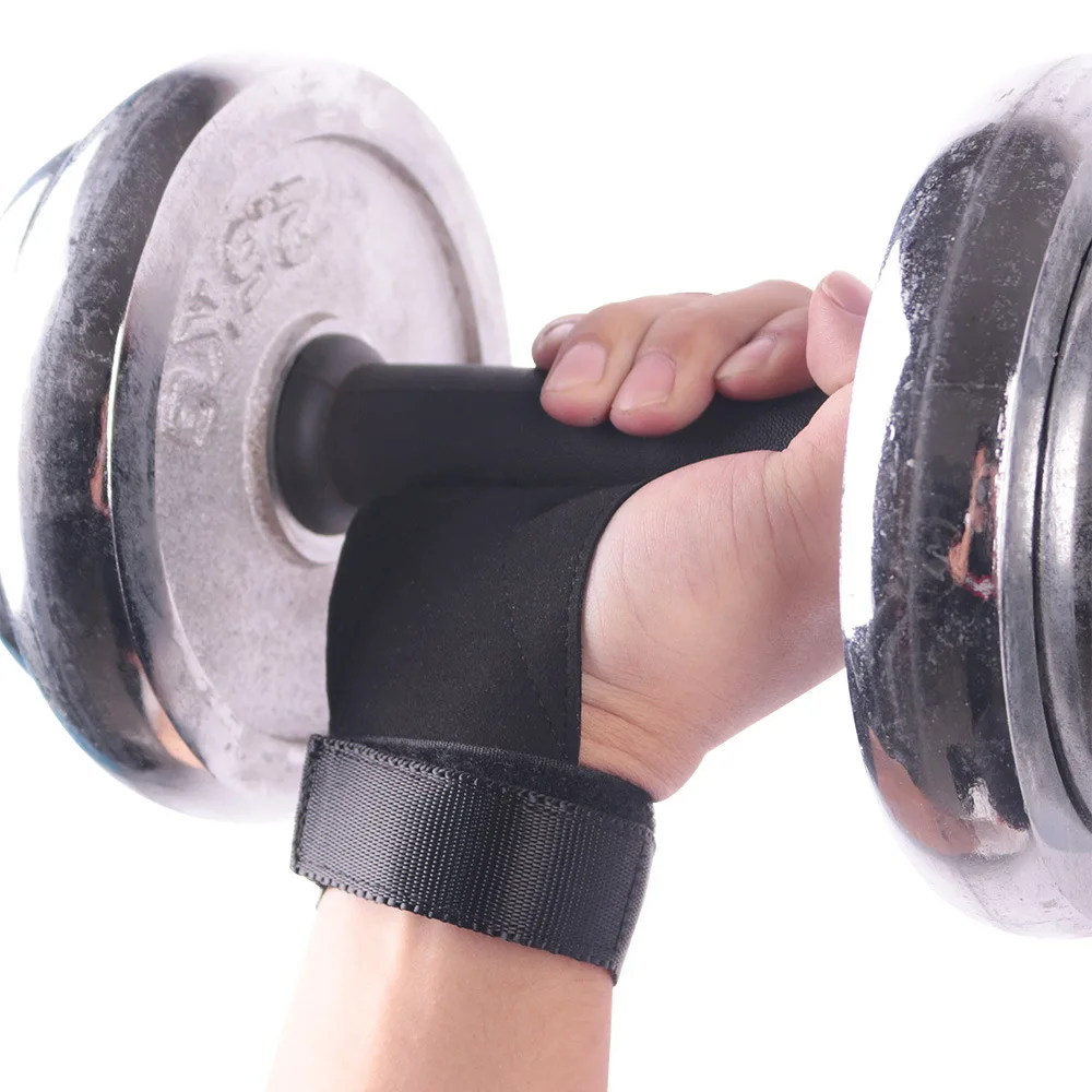 

Indoor Fitness assist belt equipment non-slip wear-resistant grip belt, Black
