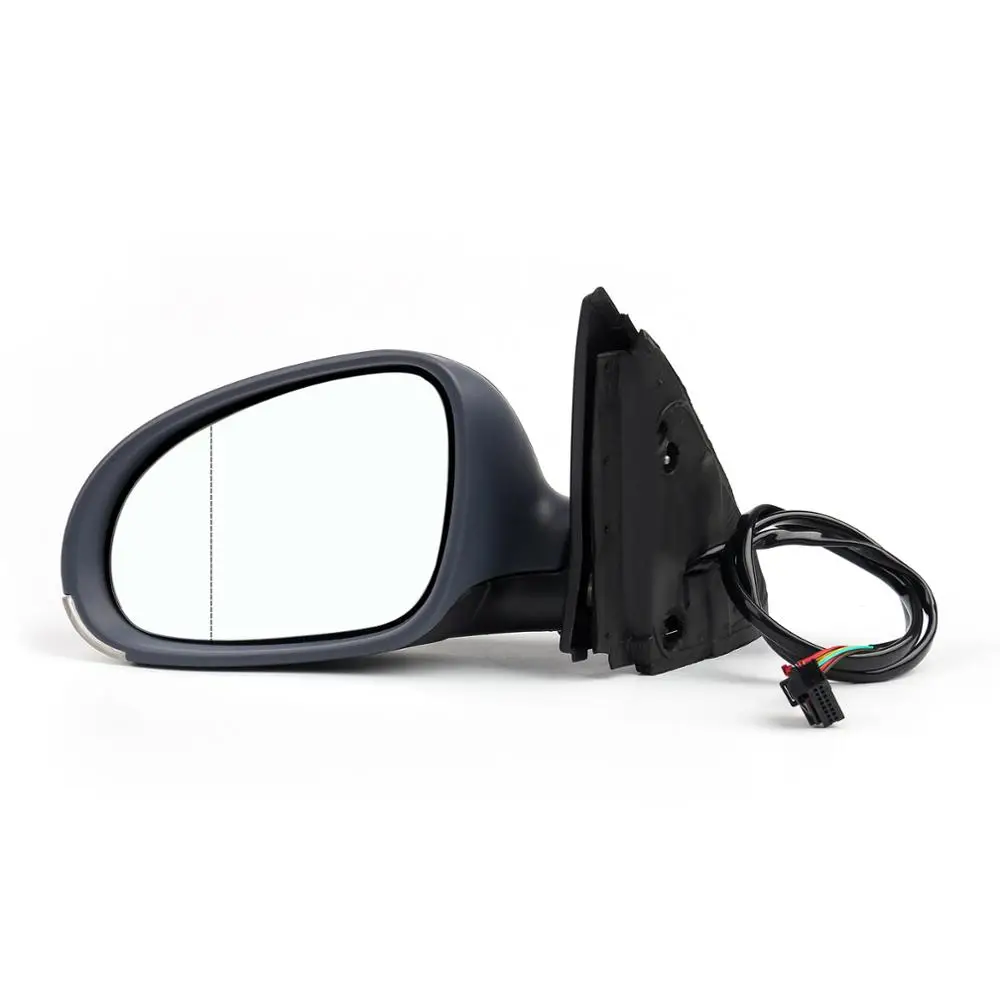 

Areyourshop L Side Wing Mirror Convex Heated Primed Fits For VOLKSWAGEN JETTA MK5 2005-2009, As picture shown