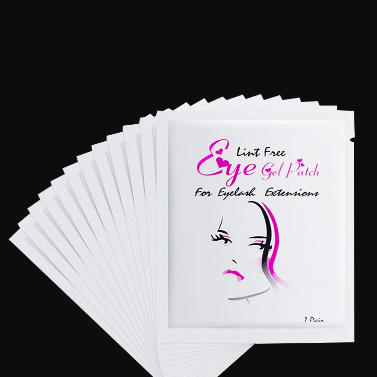 

Super Comfortable Private Label Custom Eyelash Pads Eye Gel Patch For Eyelash Extension Grafting Eyelash Isolating Eye Patch, White