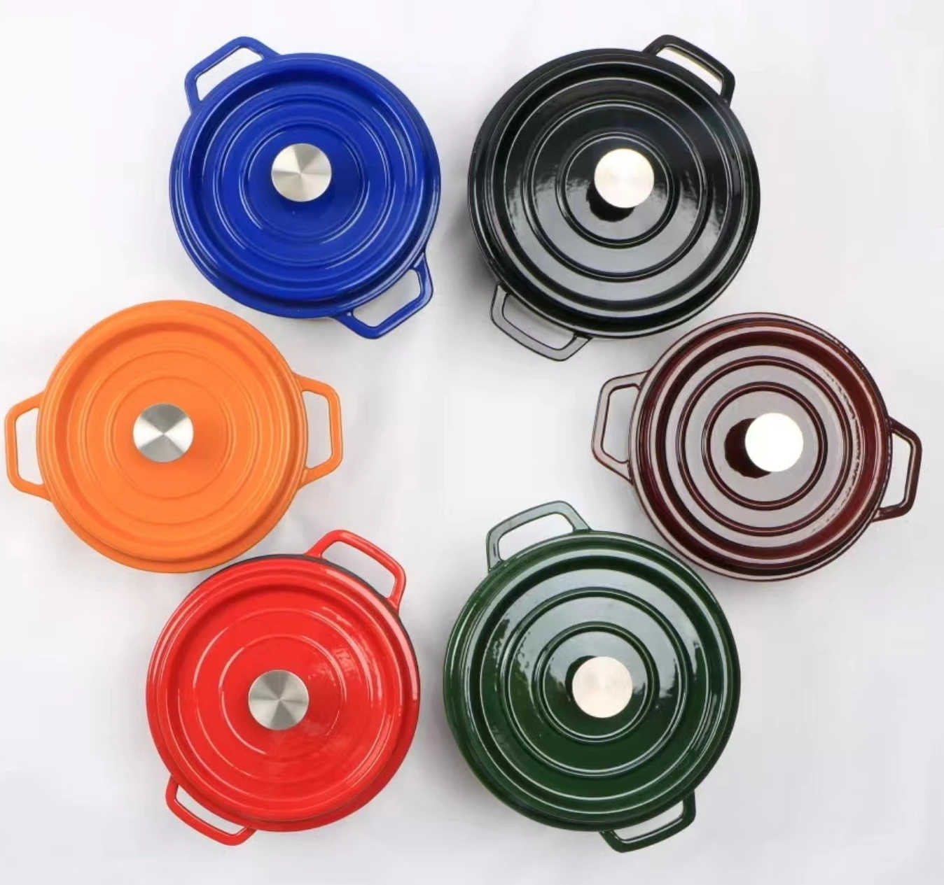 

Home Cooking Enamel Pot with Lid Enamel Cookware Set Enamel