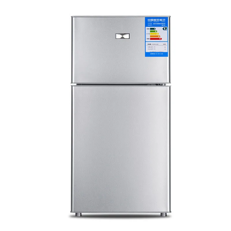 106l double door refrigerator mini mini refrigerator household refrigeration