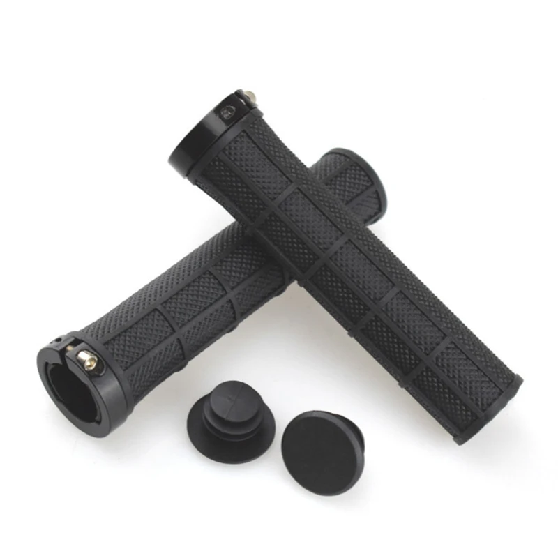 

Bike Handle Bar Guard MTB Cycling Parts Accessories Rubber Non-Slip Bicycle Handle Grips, 7color