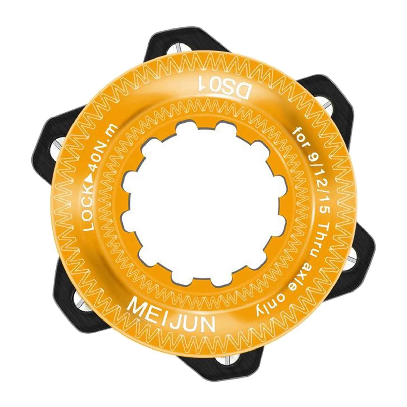 

Bicycle Brake Rotor Adapter Bicycle Center Lock Disc Brake Hubs Adapter for 6 Bolt Rotor Bicycle Accessories