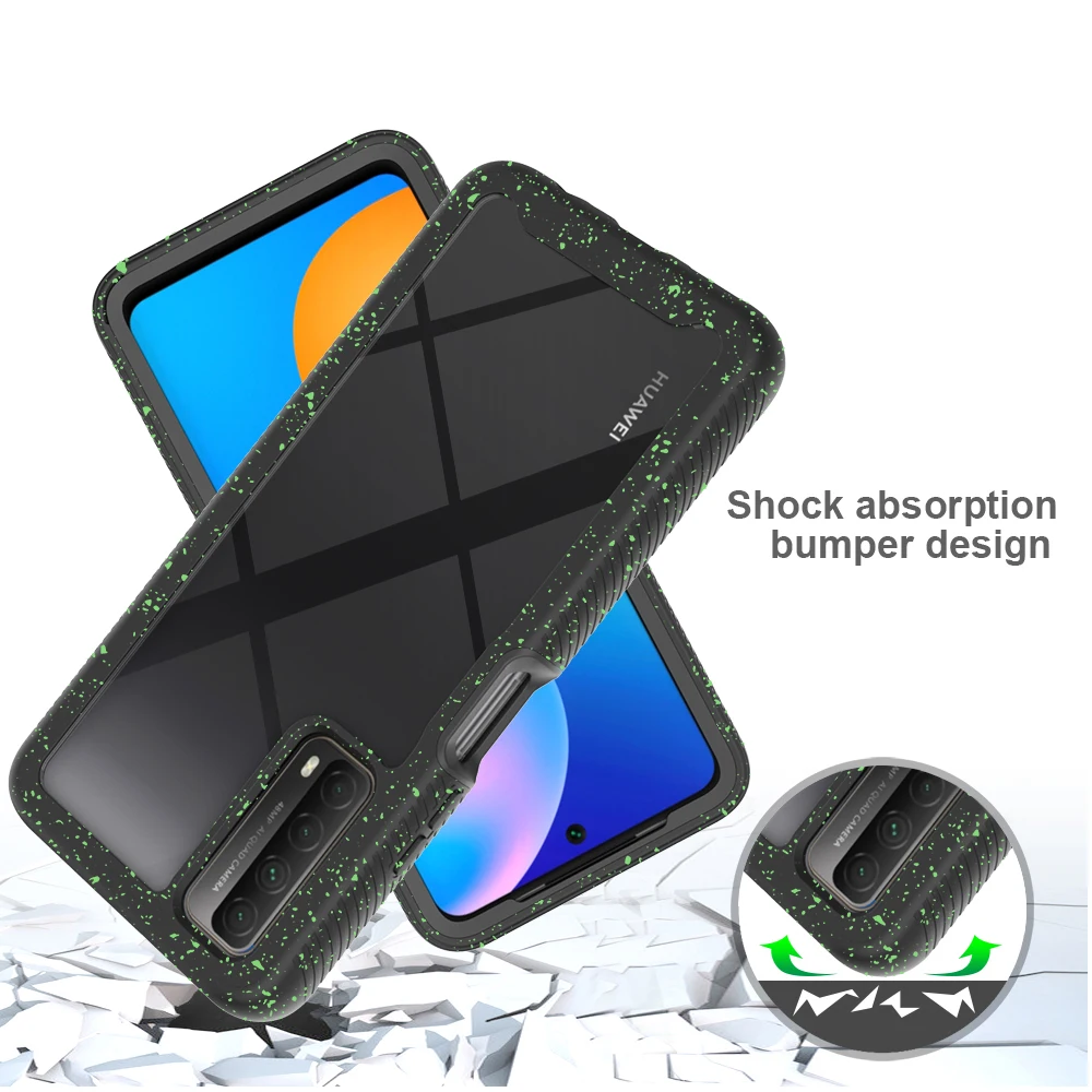 

For Huawei P smart 2021 Y7A Armor 360 Fulll Cover Case For Hauwei Mate 40 Pro +