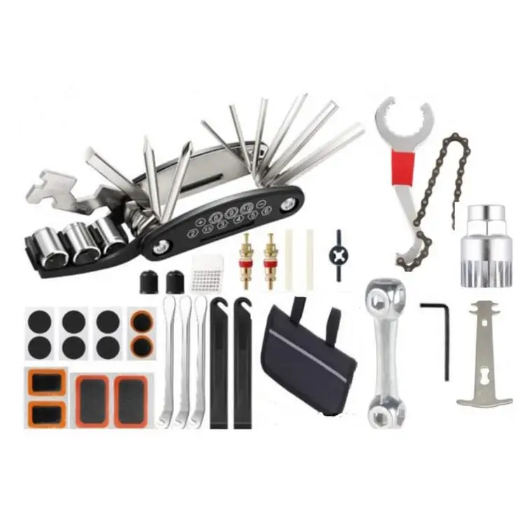 

Bicycle Repair Kit Combination Portable Maintenance Tool Set
