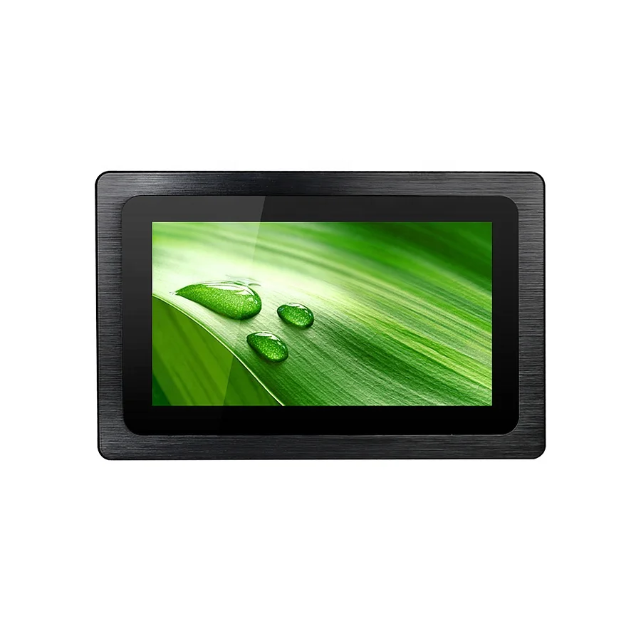 

CTFLY  small capacitive multi touch screen panel display industrial monitor for CNC, Silver or black