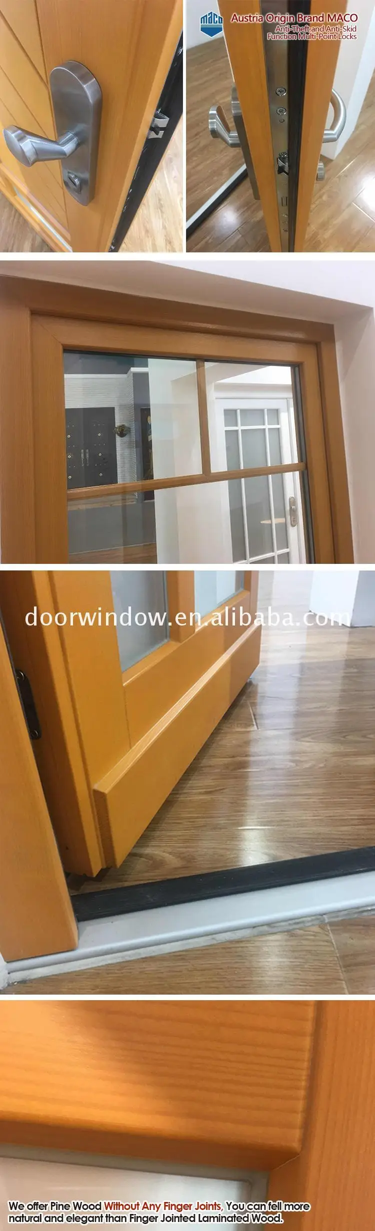 Factory Directly Supply depot & home doorwin doors brown aluminium bronze