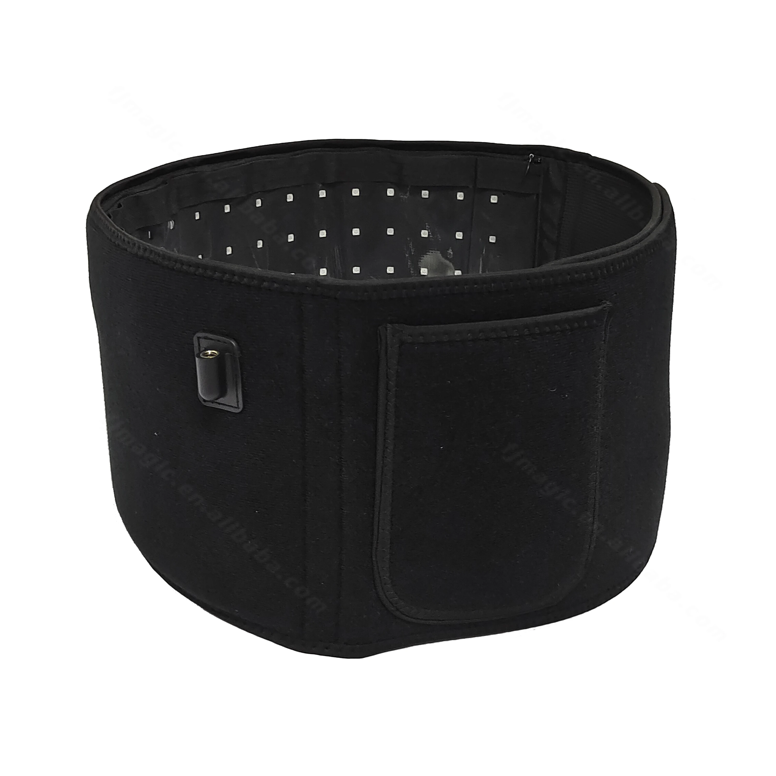 

Wholesale red light infrared body slimming and pain relief physiotherapy belt, Black