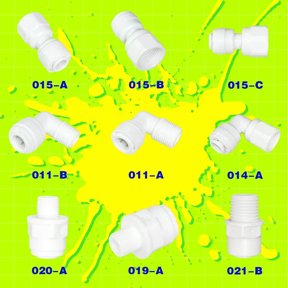 Reverse Osmosis System Filtration Water Treatment Equipment Fittings RO Pipe Joint