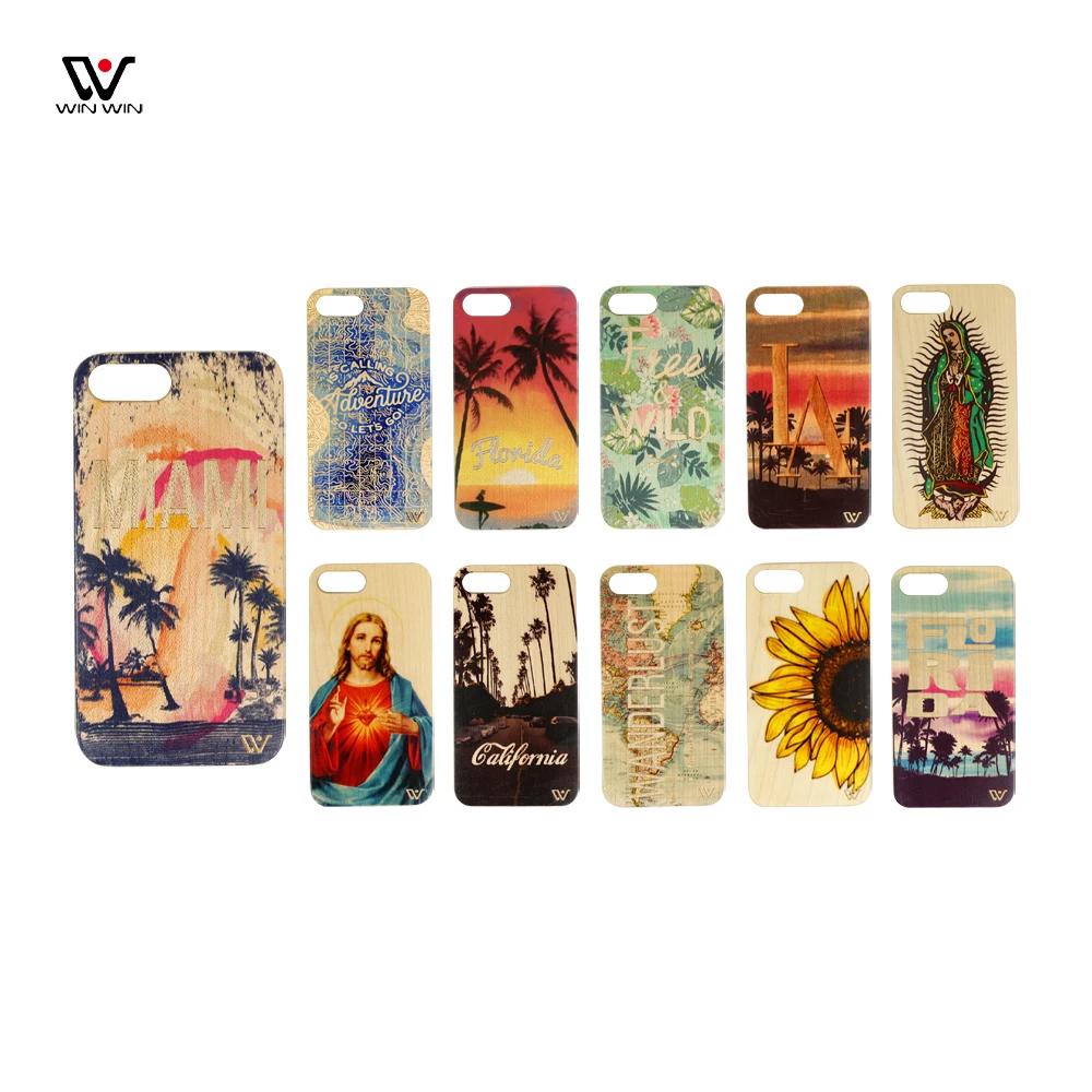 

Newest Designs Wood Phone Cover Wholesale Solid Cell Phone Case Accessories, Customized
