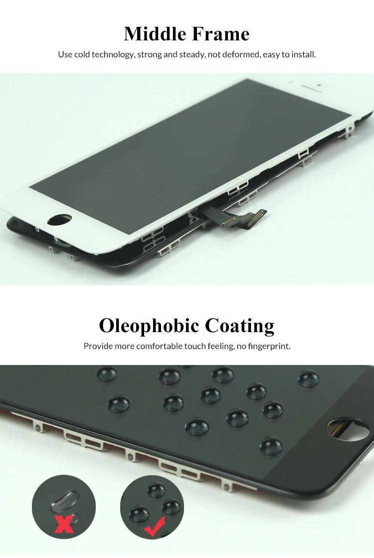 Wholesale Grade AAA+ For iPhone 6 Plus Screen, AAA+ Tianma For iPhone 7 Plus Screen, for iPhone 8 Plus Screen Replacement