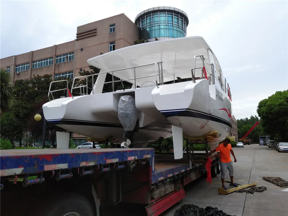 
Mmelancho passenger catamaran boat with cheap price and big space for 4 cabin 