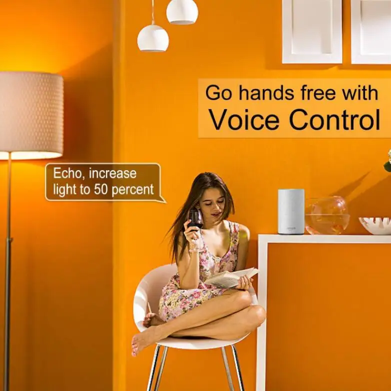 
New RGB+CW+WW IOS/Android E27 APP control indoor home lighting WIFI wake-up light LED smart light LED smart bulbs 