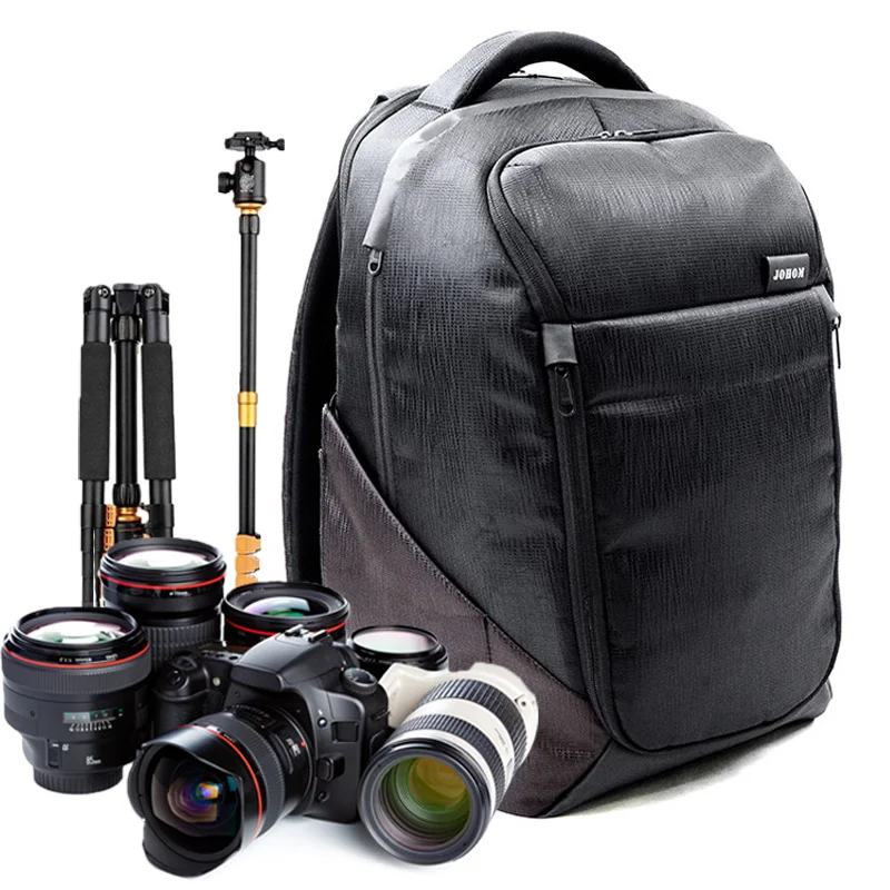 
Hot Selling Leisure Polyester Large capacity factory wholesale quality professional custom camera backpack 