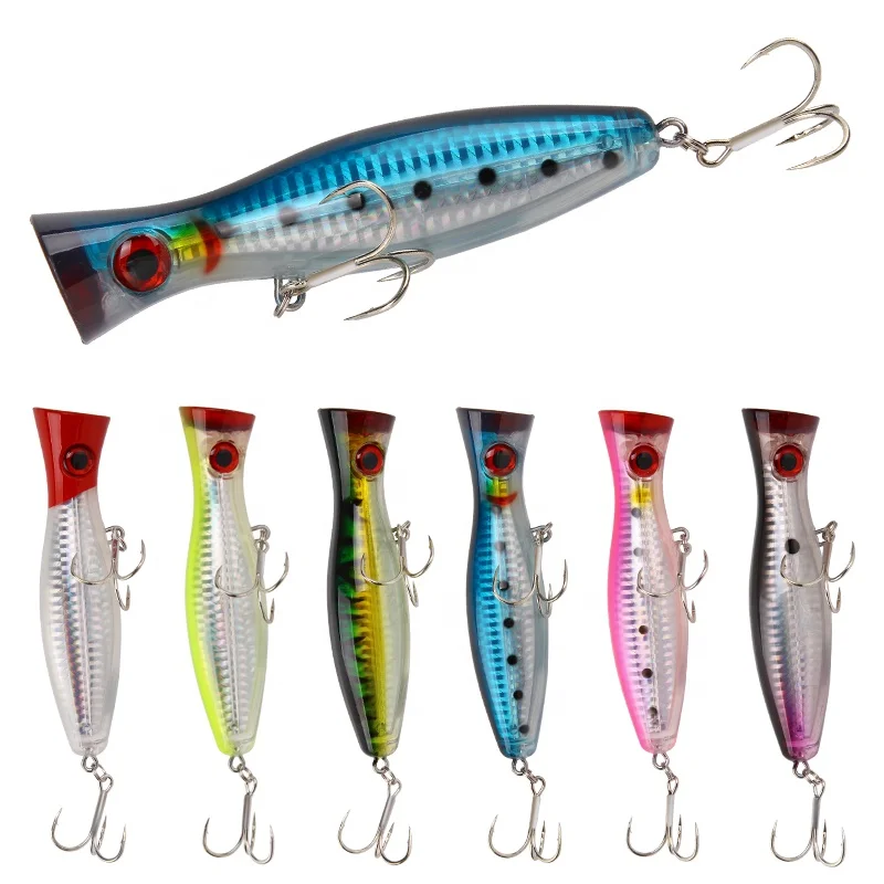 

BIGBAIT Popper 12.5cm/40g TOP WATER Hard Baits Artificial bait fishing lure, 6 colors