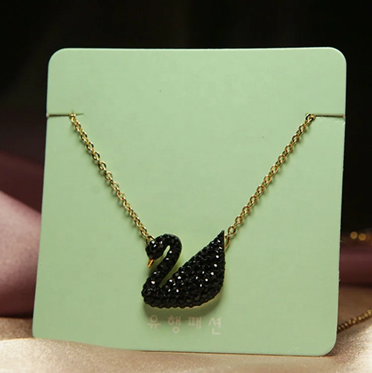 

Wholesale White Green Paper Tags Blank Holder Cards Pendant Necklace Display Cards Anklets Bracelet Body Jewelry Necklace Cards, White and green