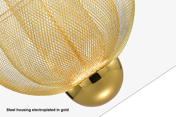 Modern and luxury ceiling light for hotel and restaurant LED 18W chandelier luxury lamp steel pendant chandelier