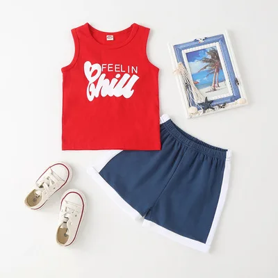 

F41204A the new arrivals girl's red top+ short casual two piece baby girls clothing sets kids clothing sets 2021, As picture