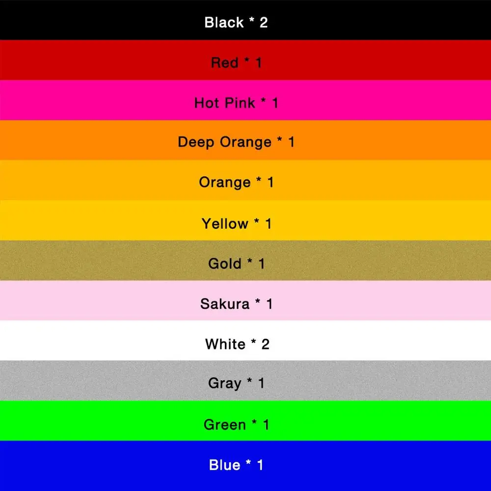 
Nicapa 12*12 inches 12 colors 14 sheets Heat Press Transfer Vinyls for Cricut Easypress Silhouette Cameo 