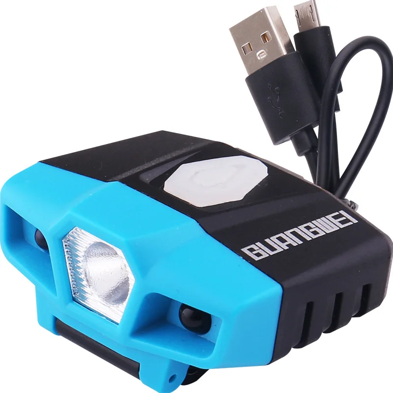 

Guangwei Clip Lamp LED Ultra-Light Ultra-Bright Headlight Night Fishing Head-Mounted Fishing Light