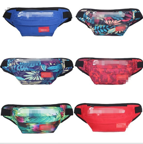 

JCC 2022 Hot Fashion Men And Women Canvas Print Pockets Traveler Waist Pack, Customized color