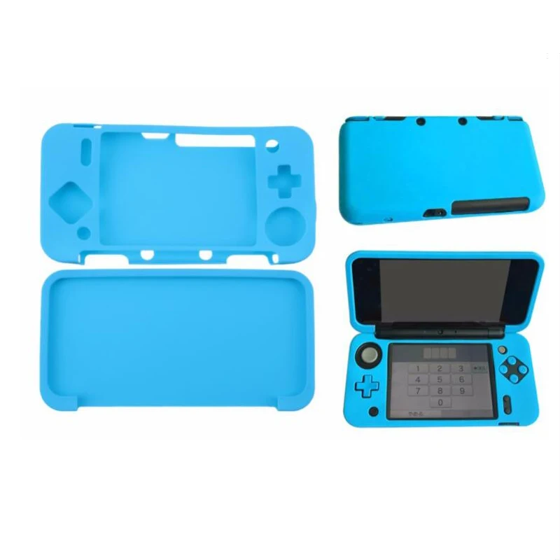 For Nintend New 2ds Xl Ll Silicone Case Protective Cover Skin For New ...