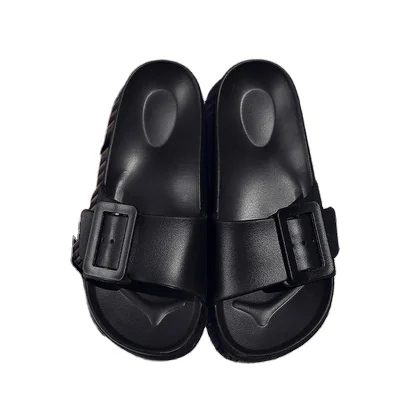 

Fashionable single-button Birkin clasp flip flops for ladies flip-flops, As picture