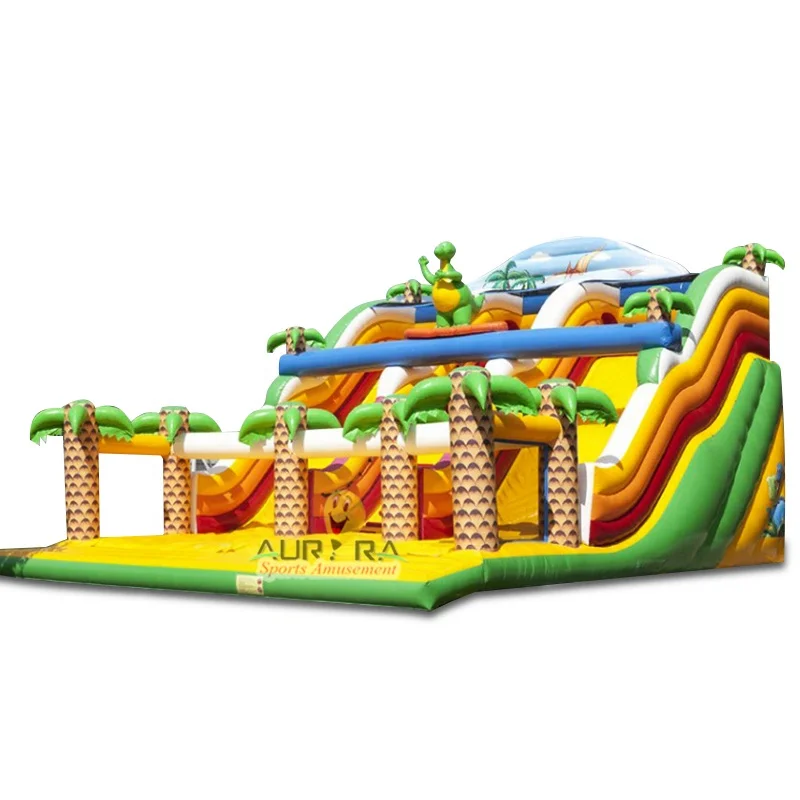 

Popular factory price inflatable water slide for adults, Customized