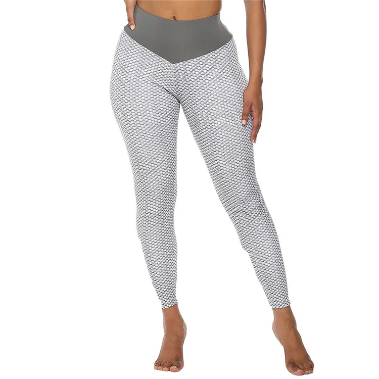 

Ladies Quick Dry Nylon Stretchable Gym Sports Fitness Yoga Leggings/Pants for Women Butt Lift Printed Leggings, As picture