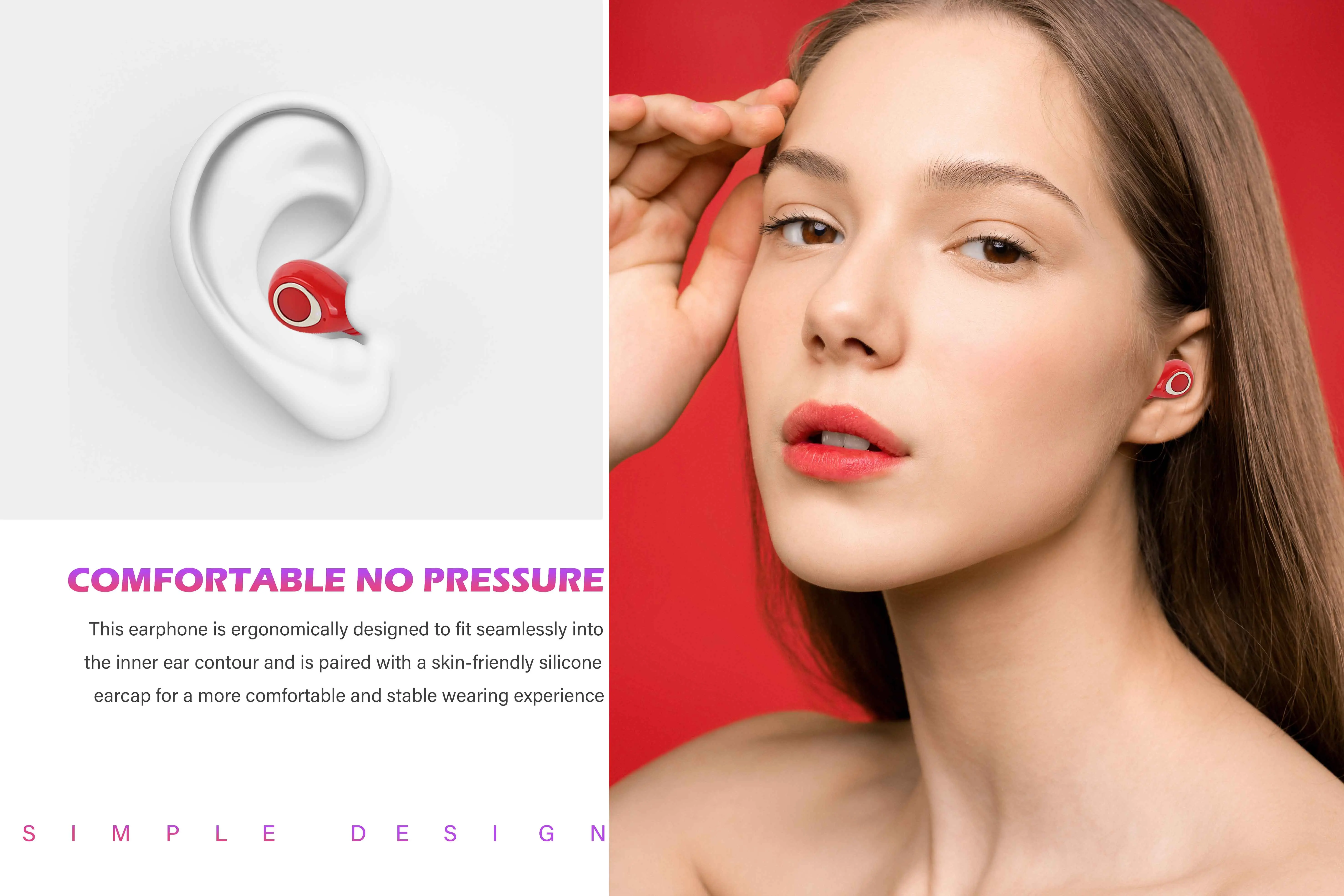 free shipping i12 tws earphone bt5.0 wireless earbuds for phone - ANKUX.COM