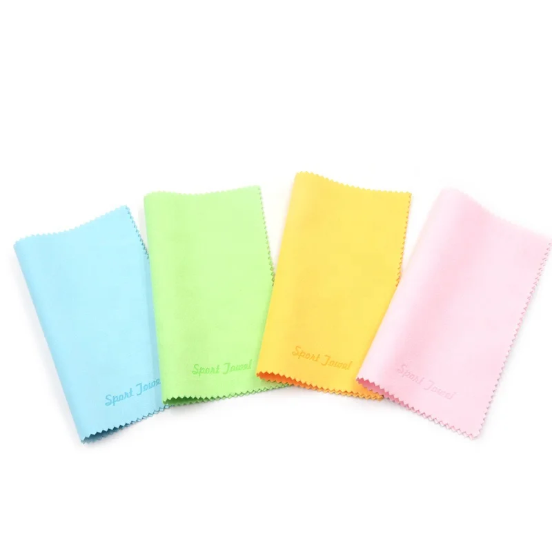 

Suede Material Microfiber Embossed Printing Lens Cleaning Cloth and microfiber glasses cleaning cloth, Grey or customized