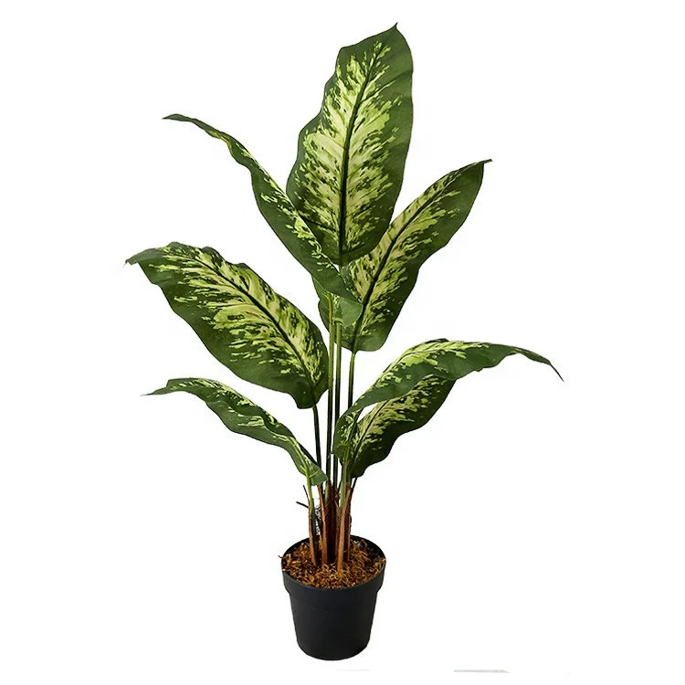

V-3290 Indoor Decoration Green Artificial Plant Rohdea In a Pot