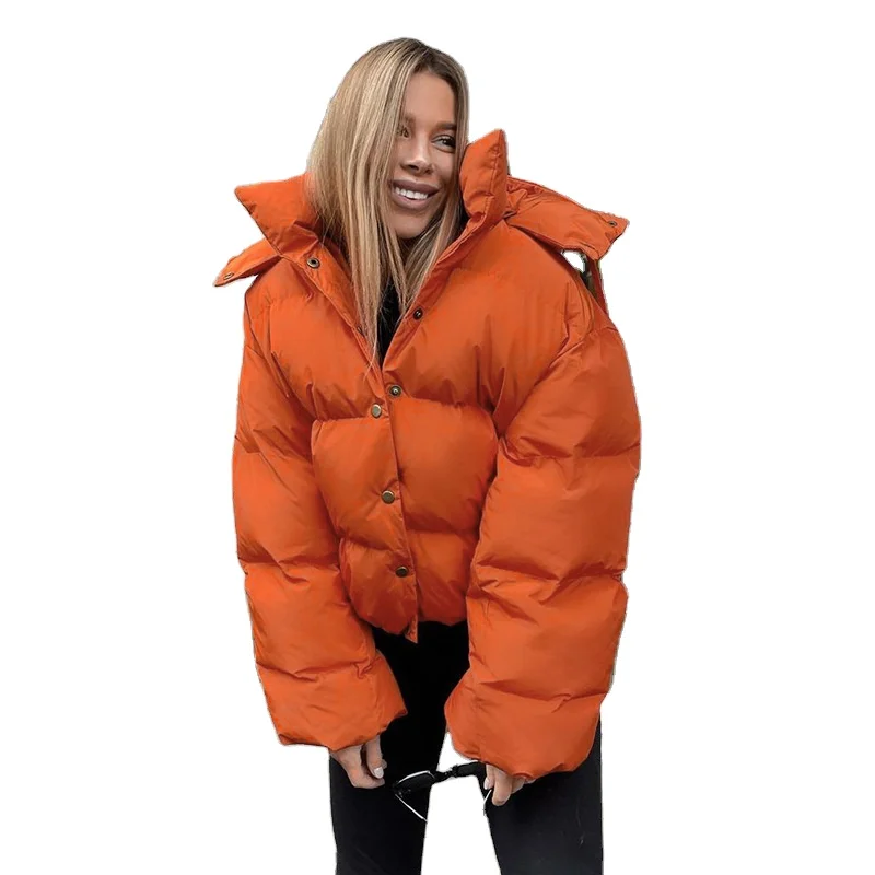 

2021 Verified Suppliers Hooded Winter Jacket Custom Logo Plus Size Women'S Coats Thick Puffer Puff Jacket Thick Parka