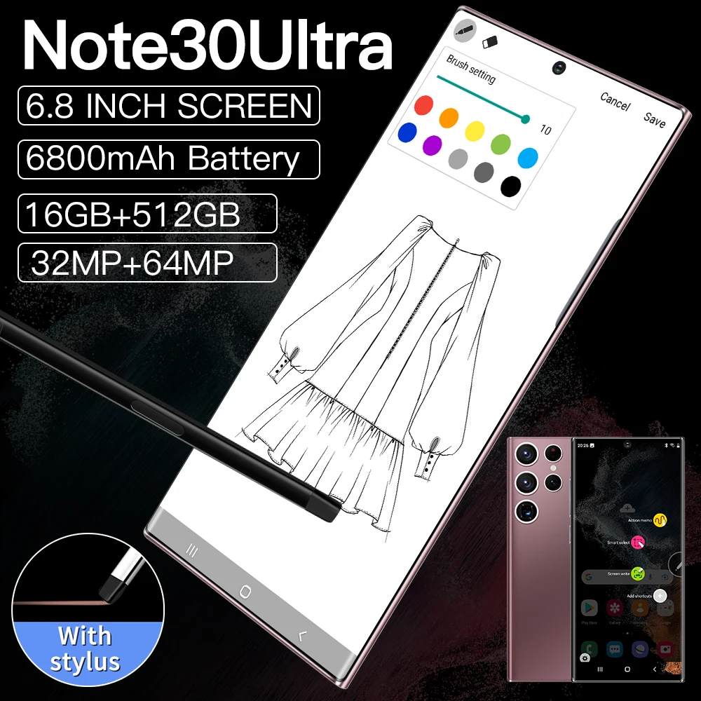 

2022 hot sale 12+512gb Japanese 5g cheapest techno portable mobile phone