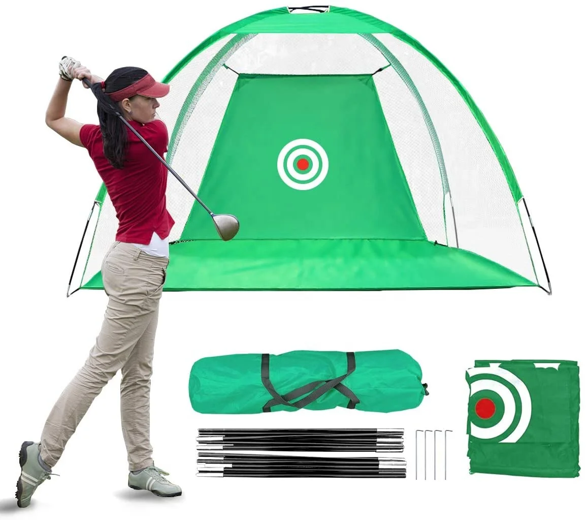 

Golf Hitting Net Golf Batting Nets 2M & 3M Golf Practice Net for Backyard Practice Indoor Outdoor