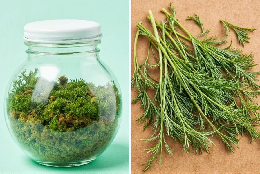 Homemade dill pickles in mason jars