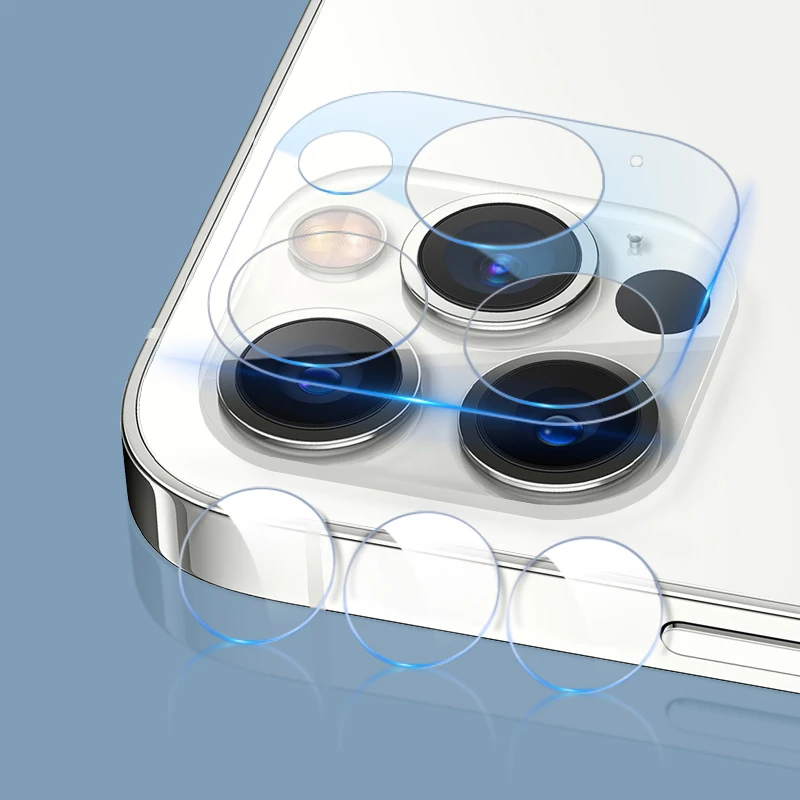 

Anti-Scratch HD Clear Camera Protector Lens Glass Film For iPhone 12 Pro 6.1'' Transparent Tempered Glass For iPhone 12 Mini 5G