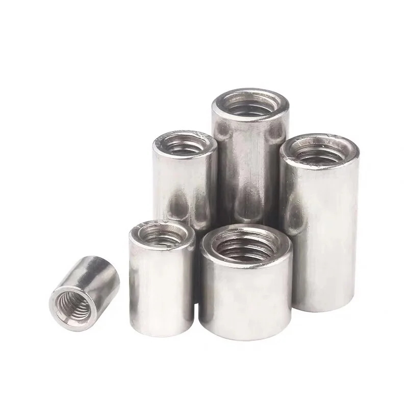 Din 6334 Stainless Steel 304 Long Extension Nut Connecting Threaded Rod