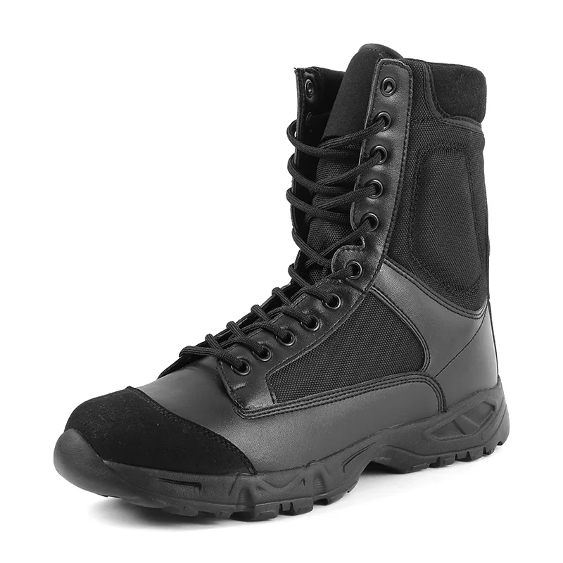 

High Quality Combat Tactical Outdoor Army Boots Military, Black