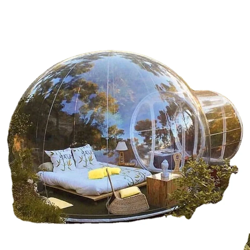 

Outdoor Transparent Inflatable Bubble Dome Tent for hotel