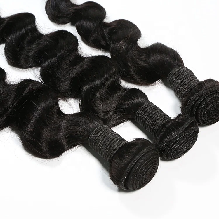 

Human Hair Weave Bundle Wholesale Raw Brazilian Virgin Human Hair Vendor Loose Deep Wave Raw Virgin Cuticle Aligned Hair Bundles