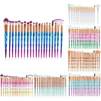 

20 pieces synthetic hair eye make up brush makeup brochas maquillaje