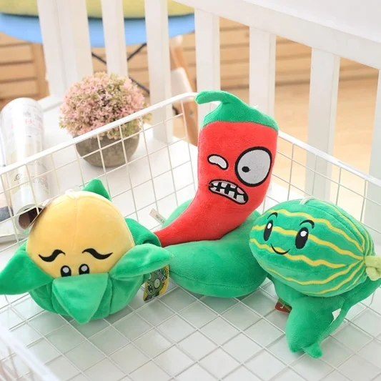 Factory Manufacturer Oem Soft Stuffed Animal Plush Toy Plants Vs Zombies