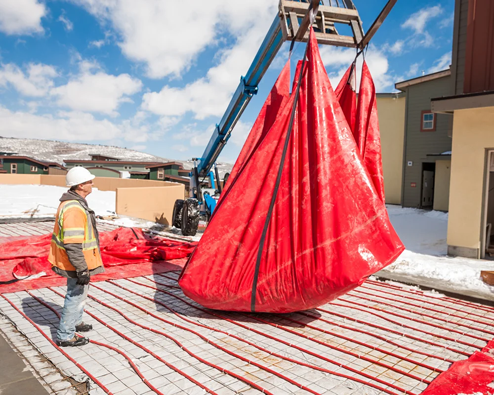 8 Loops Heavy Duty Pvc Tarpaulin Weather Resistant Construction Snow